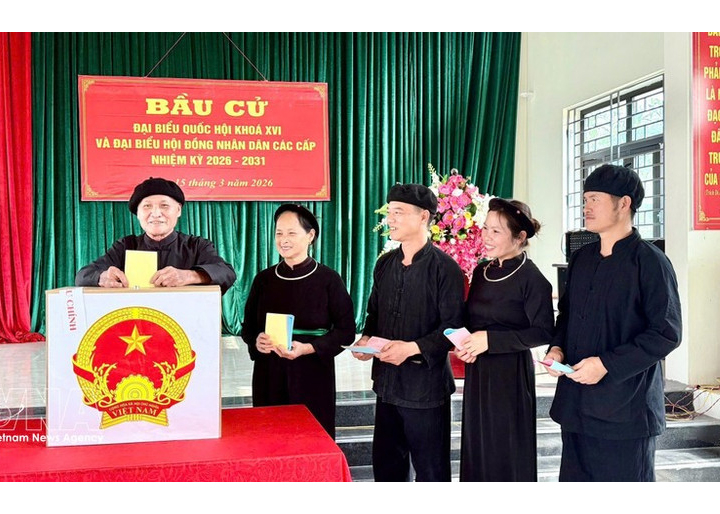 Voter turnout reaches 99.64% as of 22:00 on March 15