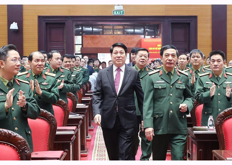 State President Luong Cuong outlines key directions for strengthening national defence