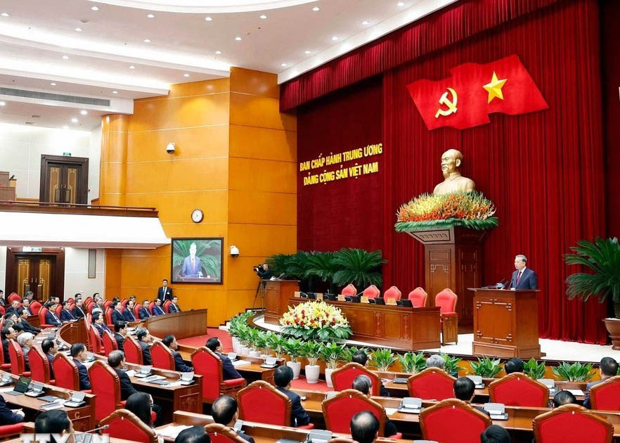 Party Central Committee's 14th plenum concludes